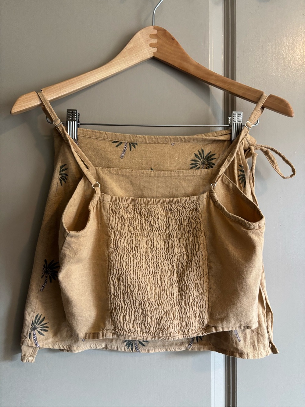 Topmark crop top and a matching sarong-style wrap skirt